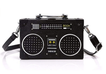 Mini Bolsa Radio Crossbody Retro