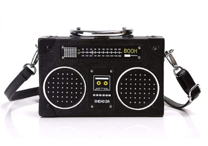 Mini Bolsa Radio Crossbody Retro