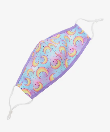 Cubre Bocas Luna Pastel