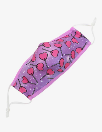 Cubre Bocas Corazones y Estrellas