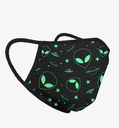 Alien Cubre bocas Marciano