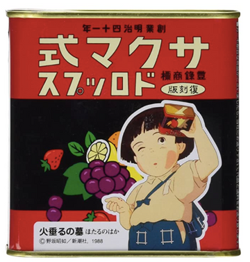 La Tumba De Las Luciernagas Dulces Japoneses