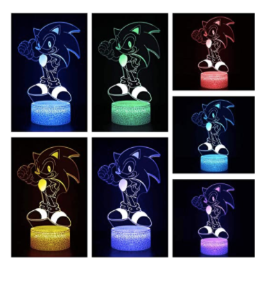 Lampara Holografica Sonic