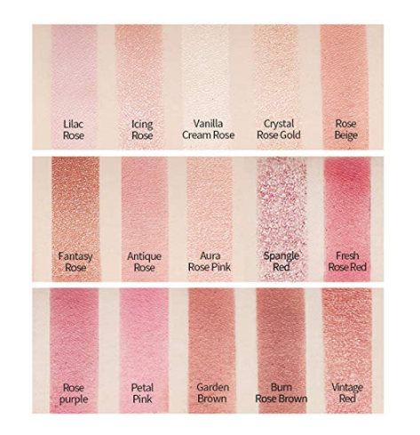 Etude House Paleta De Sombras Rose Bomb