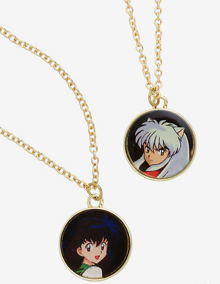 Set De Collares Inuyasha Mejores Amigos