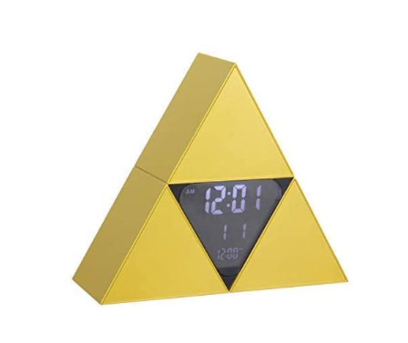 Reloj Escritorio Zelda Triforce