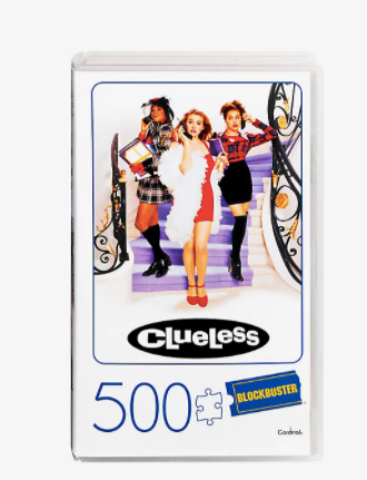Rompecabezas VHS Blockbuster Clueless Despistados