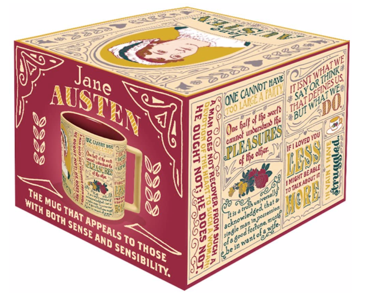 Taza Jane Austen Frases Novelas
