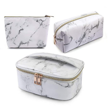 Cosmetiquera Marmol 3 pcs