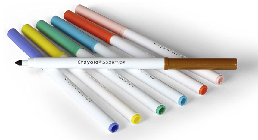 Super Tips Crayola Plumones 100 piezas