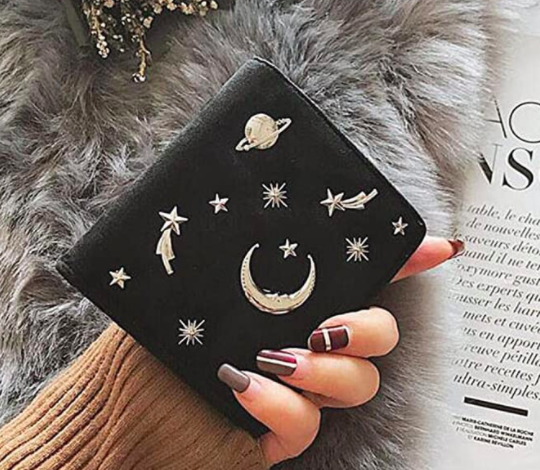 Cartera Luna y Estrellas Planetas