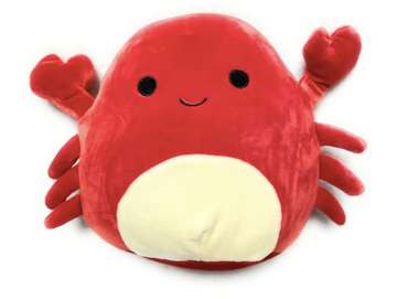 Squishmallow Cangrejo Peluche Animal Figura