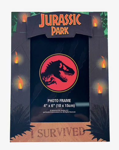 Jurassic Park Cuadro Para Fotos