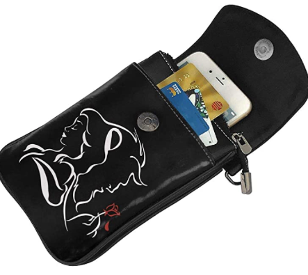 La Bella y La Bestia Bolsa Para Celular Cartera