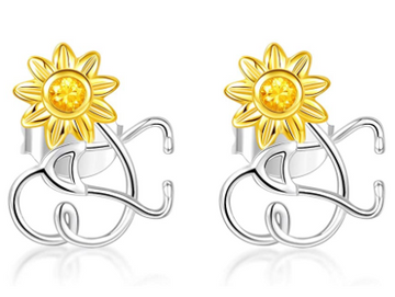 Aretes Medico Girasol