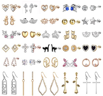 Set De Aretes Agannipe 30 Pares