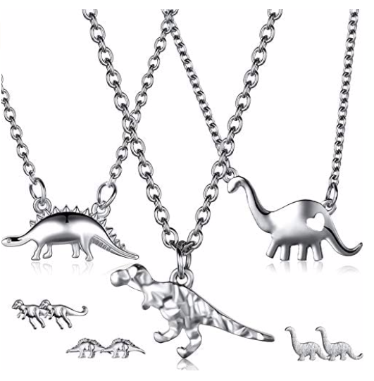 Set De Collar Dinosaurio