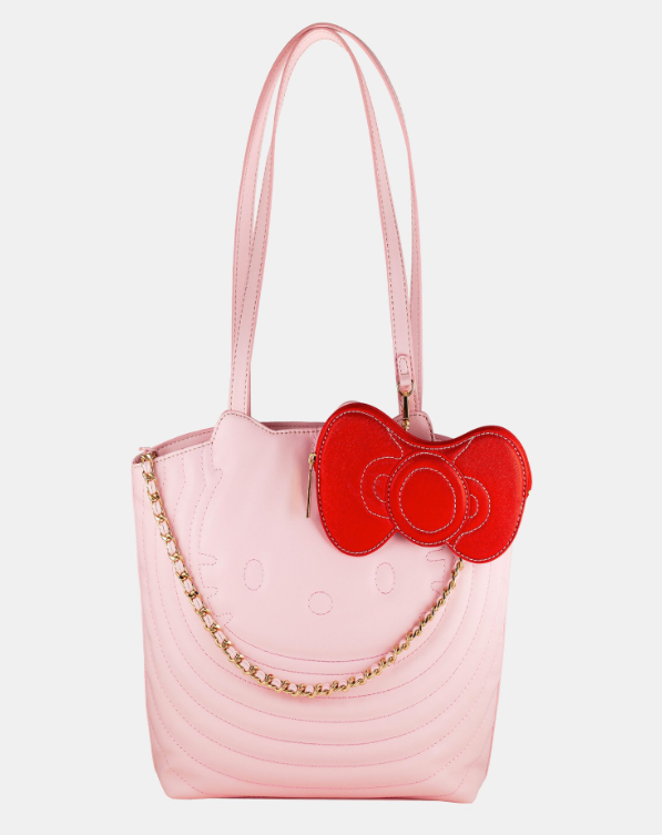 Hello Kitty Bolso Tote Bag Con Monedero