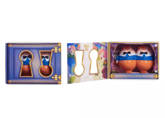 Alicia En El Pais De Las Maravillas Peluches Tweedledee and Tweedledum