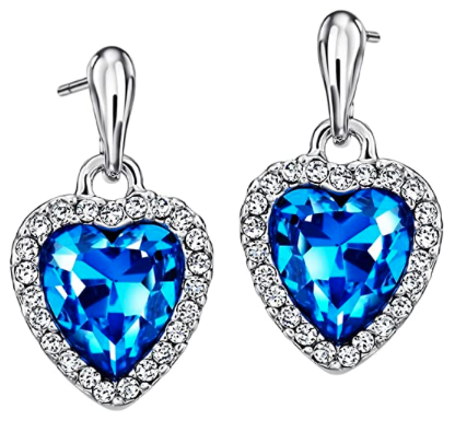 Titanic Aretes Corazon