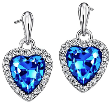 Titanic Aretes Corazon