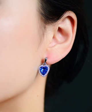 Titanic Aretes Corazon