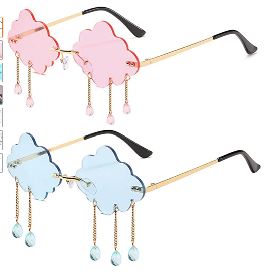 Nubes Lentes Set 90's Divertidos