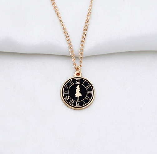 Alicia En El Pais De Las Maravillas Collar Reloj