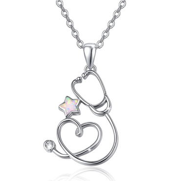 Collar Medico Estrella Etetoscopio Medicina
