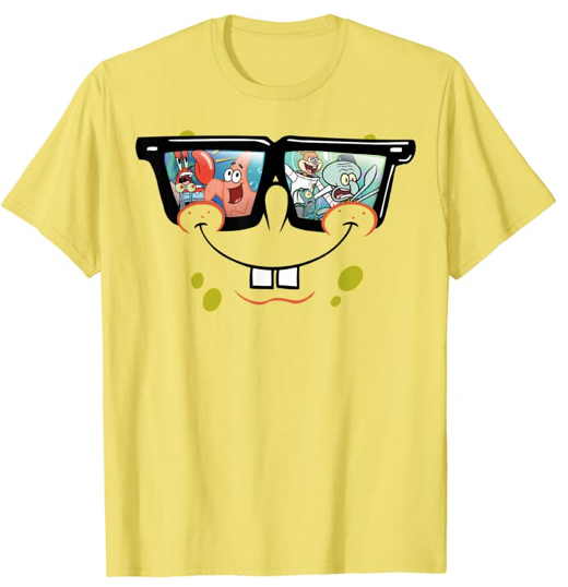 Bob Esponja Camisa Lentes Nickelodeon