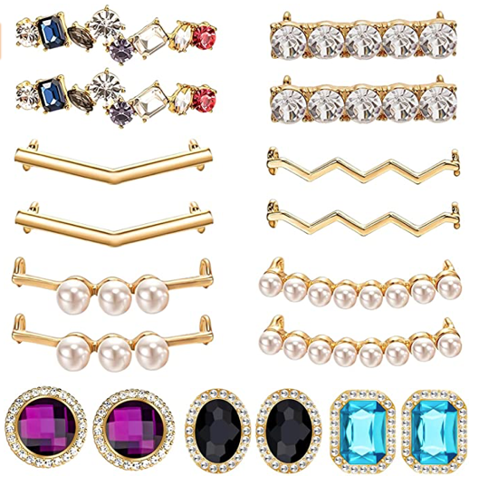 18 Clips Para Cordones Pin Agujetas Inmaker