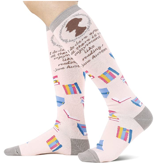 Jane Austen Orgullo Y Prejuicio Calcetines Libros
