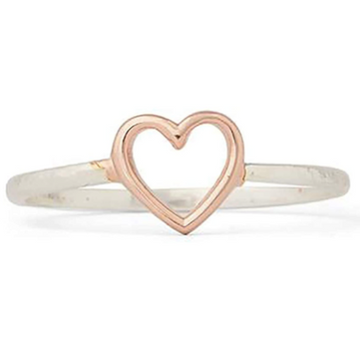 Anillo Corazon Pura Vida