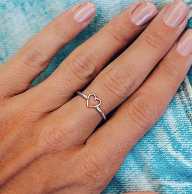 Anillo Corazon Pura Vida