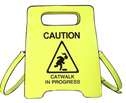 Bolsa Crosbody Caution