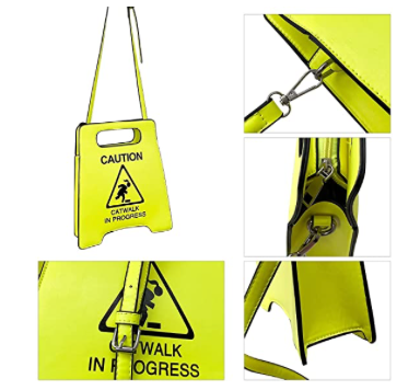 Bolsa Crosbody Caution