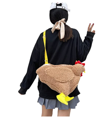 Bolso Gallina Felpa