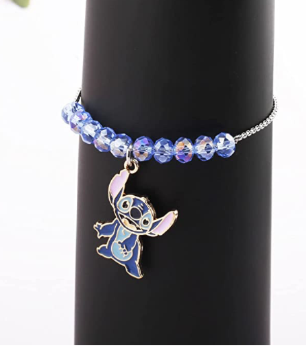Stitch Brazalete Piedras Ohana Pulsera