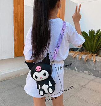 Kuromi Bolsa Sarnio Mochila