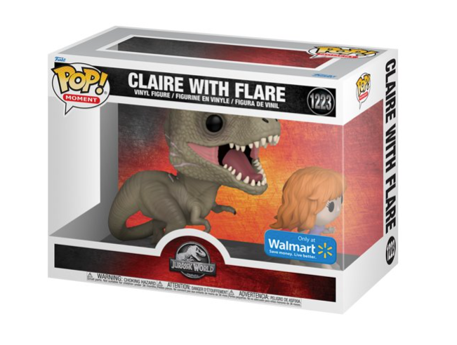 Jurassic Park Funko PopMovie Moment: Jurassic World - Claire Con Flare PRE ORDEN
