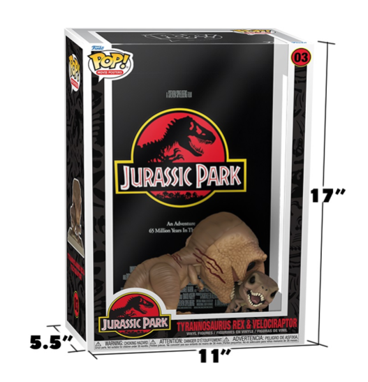 Jurassic Park Momentos Funko Poster