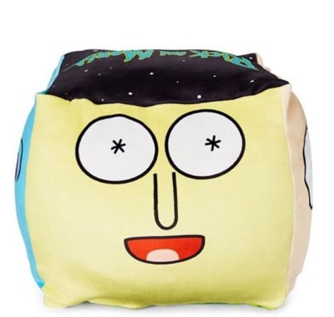 Rick Y Morty Cojin Caras Cubo