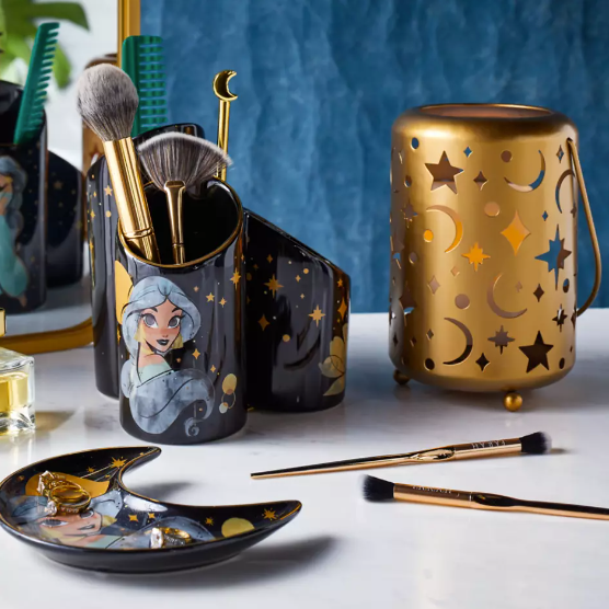 Aladdin Princesa Jasmine Soporte Para Brochas Maquillaje