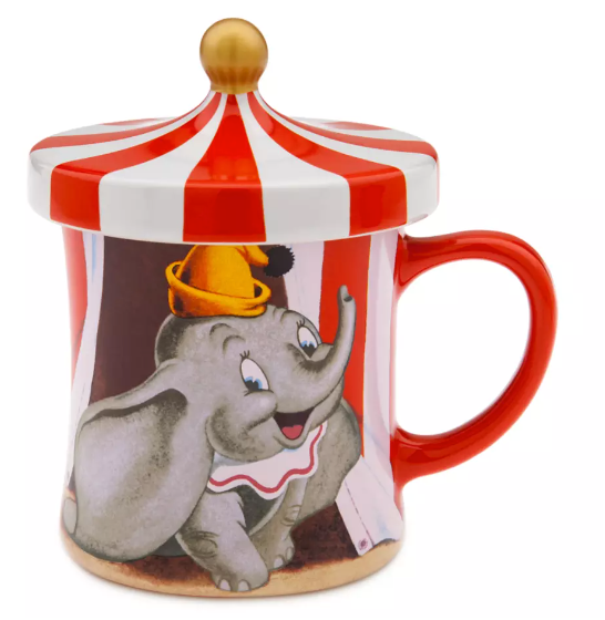 Dumbo Taza Circo Con Tapadera