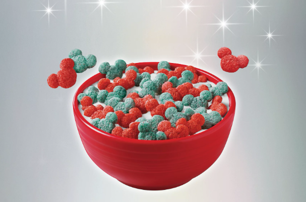 Disney 100 Fruity Mickey Breakfast Cereal, 14oz