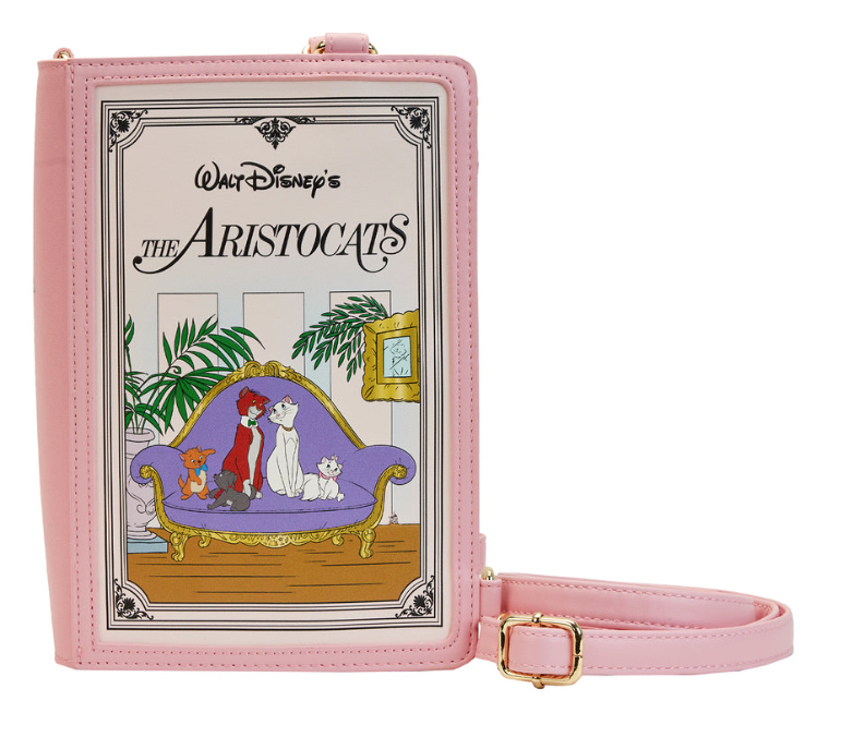 Los Aristogatos Bolsa Crossbody Libro Cuento