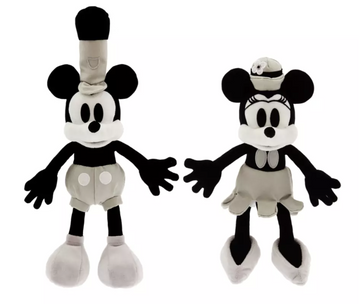 Mickey Mouse & Minnie Mouse Peluche Set 100 Años
