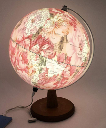 Lampara De Mundo Globo Terraqueo