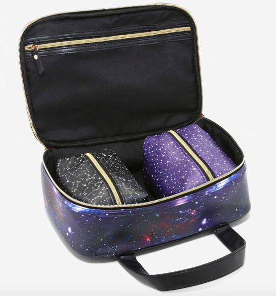 Set De Bolsas Cosmetiqueras Galaxia Cosmetiquera