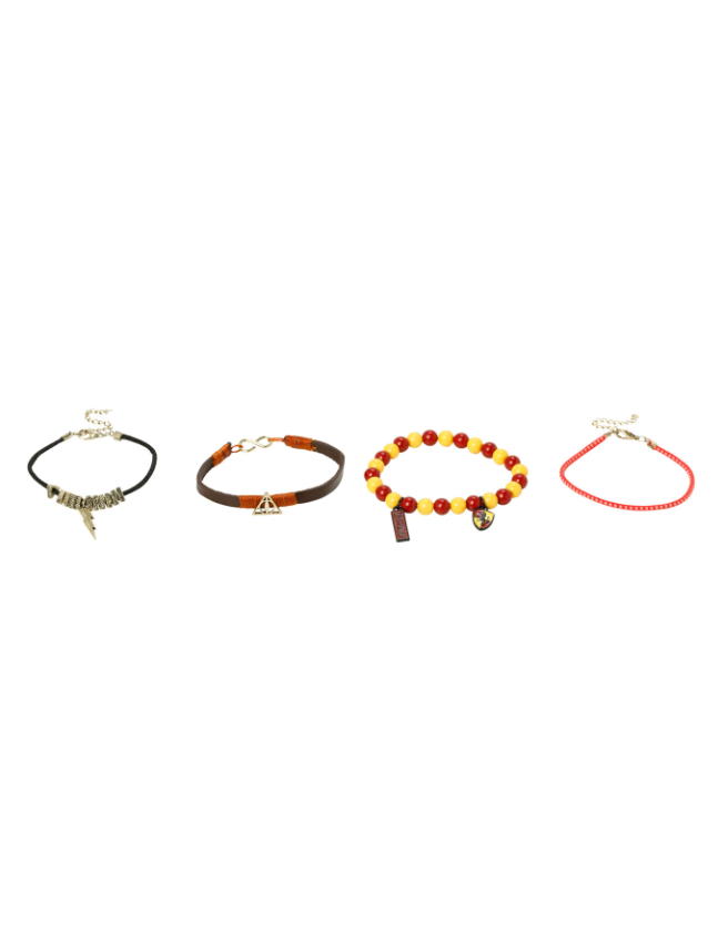Harry Potter Brazalete Gryffindor 4 Piezas